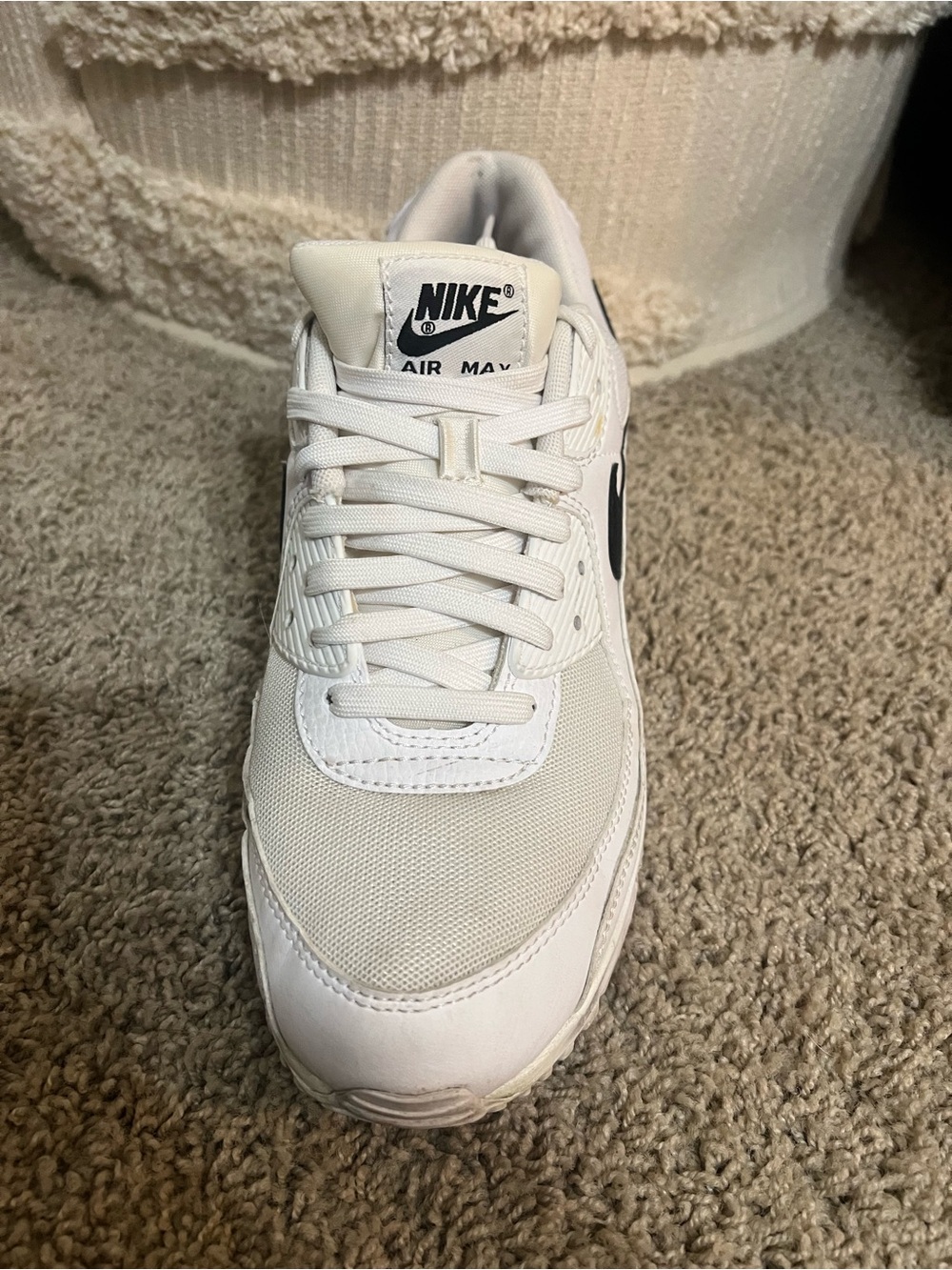 Nike White and Black Air Max Women’s - Picture 2 of 3